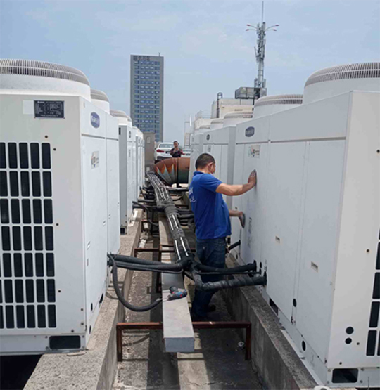 惠水中央空调制热和不制冷系统维修方法